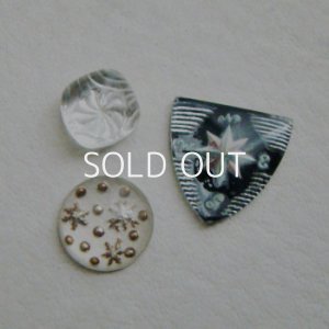 画像4: 17x17 shield "Compass Rose" intaglio