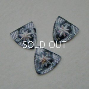 画像2: 17x17 shield "Compass Rose" intaglio