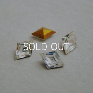 画像1: 2pcs VSW 10×7.5 DIA  "CRYSTAL"