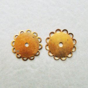 画像1: 15mm flat lace setting