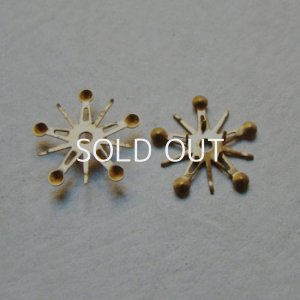 画像1: 21mm Star setting stamping