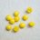 画像2: 5pcs 5.5mm "Yellow/Yellow" nailhead beads (2)