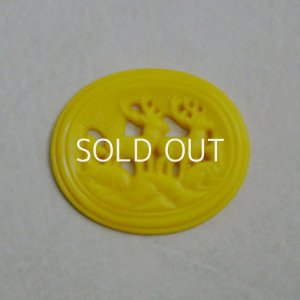 画像3: 48x41 oval "Deer in the forest" relief cabochon