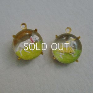 画像3: 15mm "Girl & Lamb" intaglio cabochon