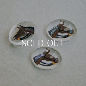 画像1: 18x13 "Horse Head" intaglio cabochon