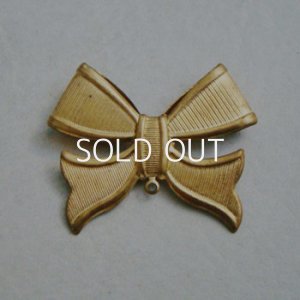 画像2: 37x30 brass Bow 1R finding