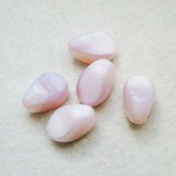 画像2: 13x9 "Lt.Lavender Opal" drop beads