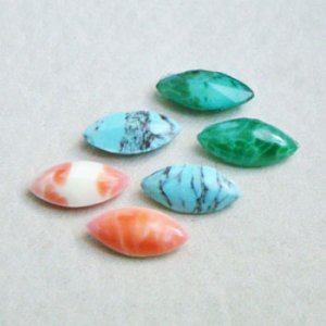 画像1: 15x7 navette matrix rhinestone