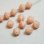 画像1: 2pcs 10mm Pink Beige saturn beads (1)