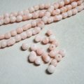 5pcs "Angel Skin Coral" baroque beads