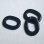 画像1: 2pcs 31.5x23.5 Black flat oval plastic hoop (1)