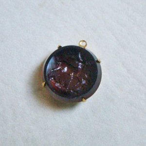 画像3: 17mm Brown "Deer" intaglio cabochon