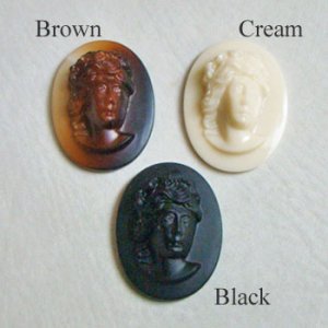 画像2: 34x26 OV 3D cameo "Cream"