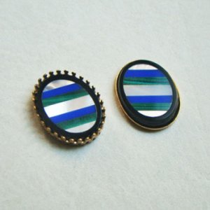 画像3: 20×15 semi precious mosaic cabochon