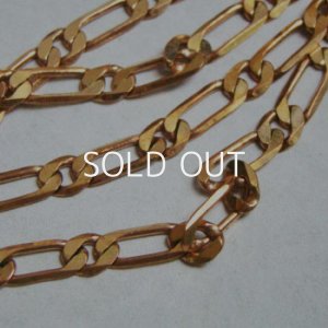 画像2: brass 5mm FIGARO chain