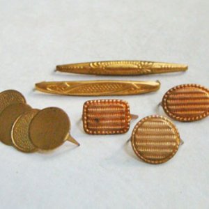 画像4: 4-circle textured prong back finding