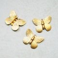 brass butterfly charm