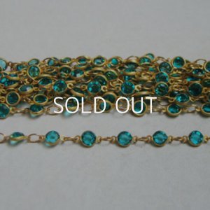 画像1: VSW 32pp "Blue Zircon" channel link chain