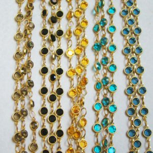 画像2: VSW 32pp "Topaz" channel link chain