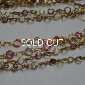 画像3: VSW 24pp "Crystal & Amethyst" channel link chain