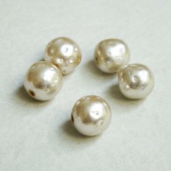画像1: 12~13mm silver baroque pearl