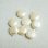 画像2: 3pcs 10mm ivory textured coin pearl (2)