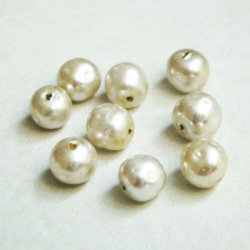 画像2: 7~8mm silver baroque pearl