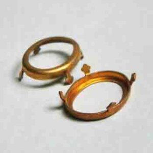 画像2: 24x18 oval OB fancy prong setting