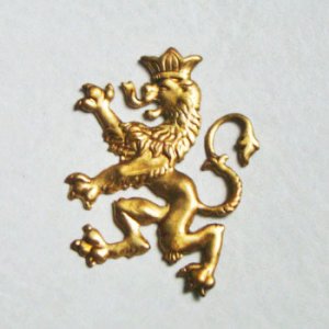 画像2: 42x31 Lion stamping "L"