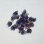 画像2: 6~7mm flower charm "Dark Purple" (2)
