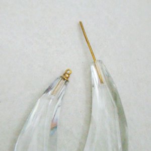 画像2: brass 2.8x13 screw eye