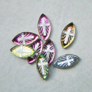 画像2: 15x7 NAVE "Cross" intaglio cabochon
