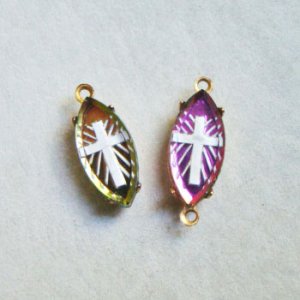 画像3: 15x7 NAVE "Cross" intaglio cabochon