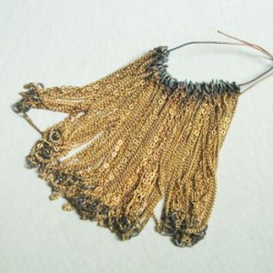 画像4: brass triple chain finding