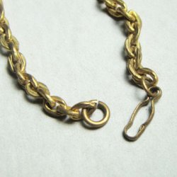 画像3: old brass chain bracelet finding