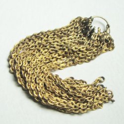 画像4: old brass chain bracelet finding
