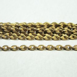 画像2: old brass chain bracelet finding