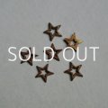 8.5mm aged brass open star