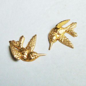 画像1: 24.5x19 3D Humming Bird