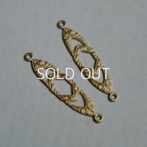 画像2: 2pcs 28x6 openwork 2R connector