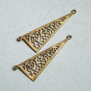 画像2: 37x14 triangle filigree 2R conector