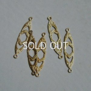画像1: 2pcs 28x6 openwork 2R connector