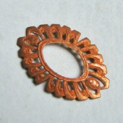 画像2:  36x24 copper ornate frame stamping
