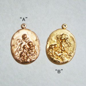 画像2: Cherub pendant charm