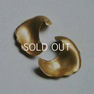 画像2: 34x26 brass curled leaf L&R set