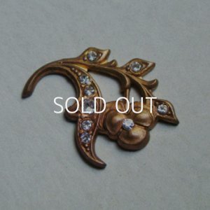 画像3: copper Pansy setting stamping