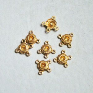 画像6: tiny flower setting charm / connector
