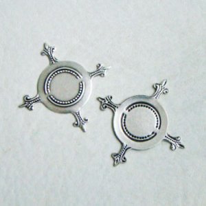 画像1: AS 19mm CB fancy prong setting