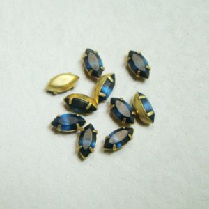 画像4: 4pcs SW 8x4 NAVETTE  preset stone