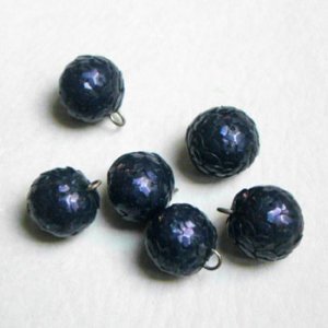 画像2: 15mm "Purple Iridescent" sequin ball